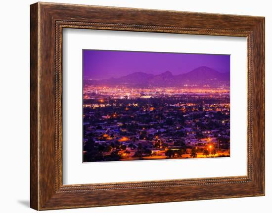 Phoenix Arizona Suburbs-duallogic-Framed Photographic Print