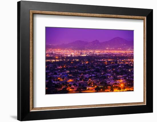 Phoenix Arizona Suburbs-duallogic-Framed Photographic Print