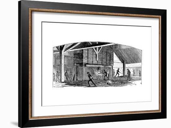 Phoenix Iron and Bridge Works, Phoenixville, Pennsylvania, 1873-null-Framed Giclee Print