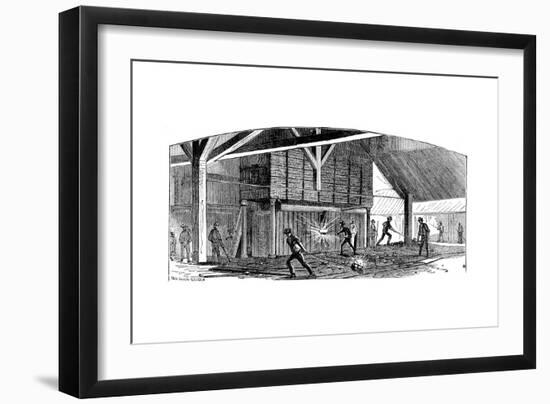 Phoenix Iron and Bridge Works, Phoenixville, Pennsylvania, 1873-null-Framed Giclee Print