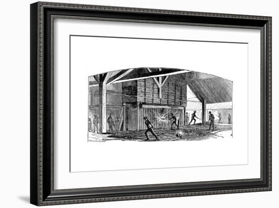 Phoenix Iron and Bridge Works, Phoenixville, Pennsylvania, 1873-null-Framed Giclee Print