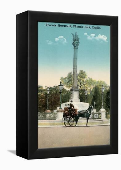 Phoenix Monument, Dublin, Ireland-null-Framed Stretched Canvas