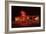 Phoenix Motel at Night-null-Framed Art Print