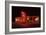 Phoenix Motel at Night-null-Framed Art Print