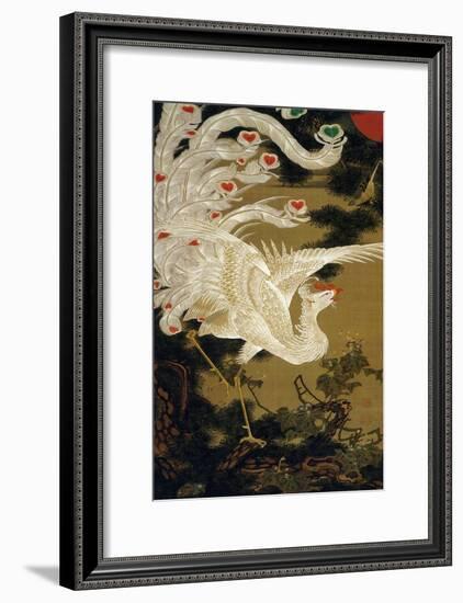 Phoenix on the Pine-Jakuchu Ito-Framed Giclee Print