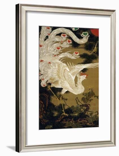 Phoenix on the Pine-Jakuchu Ito-Framed Giclee Print