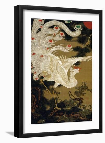 Phoenix on the Pine-Jakuchu Ito-Framed Giclee Print