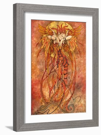 Phoenix Rising-Linda Ravenscroft-Framed Giclee Print