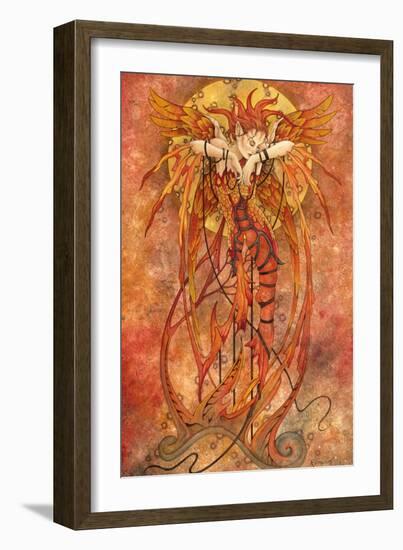 Phoenix Rising-Linda Ravenscroft-Framed Giclee Print