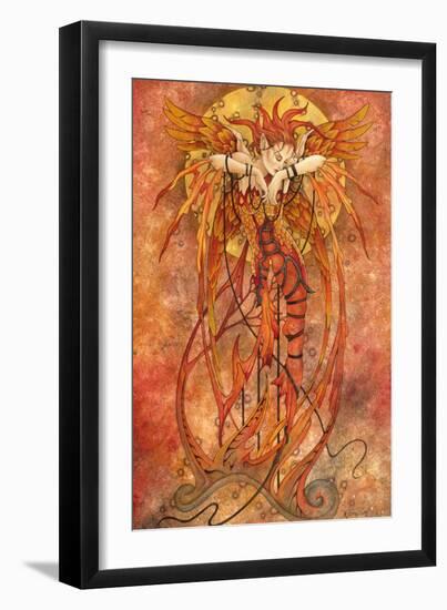 Phoenix Rising-Linda Ravenscroft-Framed Giclee Print