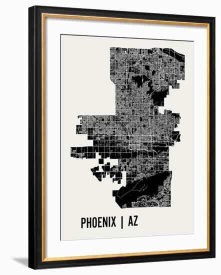 Phoenix-Mr City Printing-Framed Art Print