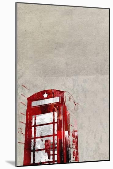 Phone Booth-Whoartnow-Mounted Giclee Print