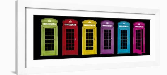 Phone Boxes-Tom Frazier-Framed Giclee Print