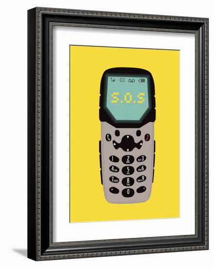 Phone-Nadia Taylor-Framed Art Print