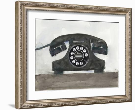 Phoning II-Samuel Dixon-Framed Art Print