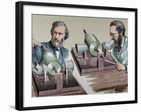 Phonograph. Created in 1877 by Thomas Alva Edison (Milan, Ohio, 1847-West Orange, 1931)-Prisma Archivo-Framed Photographic Print
