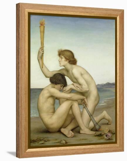 Phosphorus and Hesperus, 1882-Evelyn De Morgan-Framed Premier Image Canvas