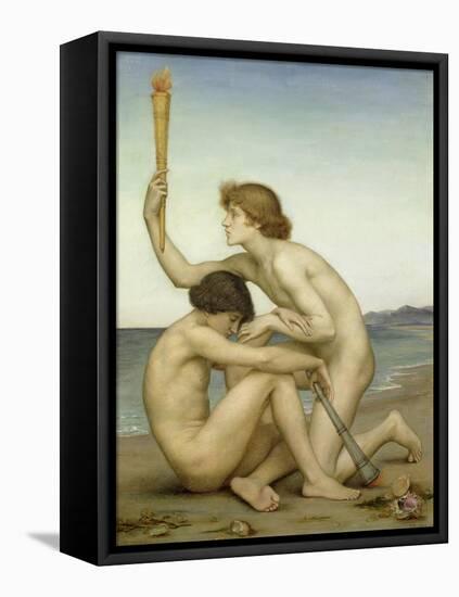 Phosphorus and Hesperus, 1882-Evelyn De Morgan-Framed Premier Image Canvas