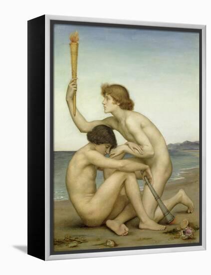 Phosphorus and Hesperus, 1882-Evelyn De Morgan-Framed Premier Image Canvas