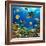 Photo of a Tropical Fish on a Coral Reef-Irochka-Framed Photographic Print