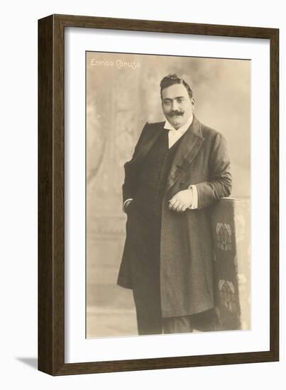 Photo of Enrico Caruso-null-Framed Art Print