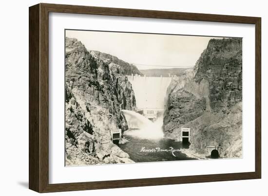 Photo of Hoover Dam-null-Framed Art Print