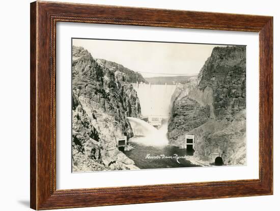 Photo of Hoover Dam-null-Framed Art Print