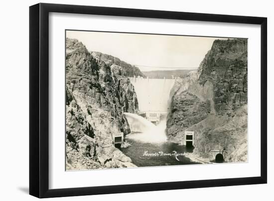 Photo of Hoover Dam-null-Framed Art Print