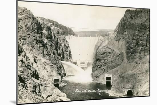 Photo of Hoover Dam-null-Mounted Art Print