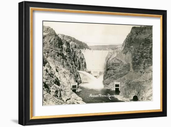 Photo of Hoover Dam-null-Framed Art Print