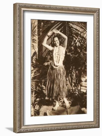 Photo of Hula Girl-null-Framed Art Print