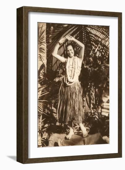 Photo of Hula Girl-null-Framed Art Print