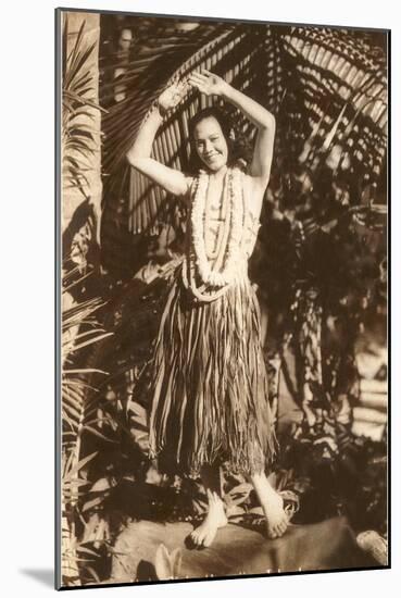 Photo of Hula Girl-null-Mounted Art Print