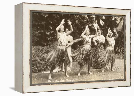 Photo of Hula Girls-null-Framed Stretched Canvas