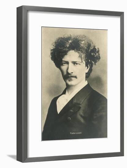 Photo of Ignacy Jan Paderewski-null-Framed Art Print