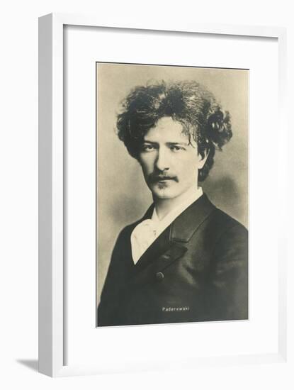 Photo of Ignacy Jan Paderewski-null-Framed Art Print