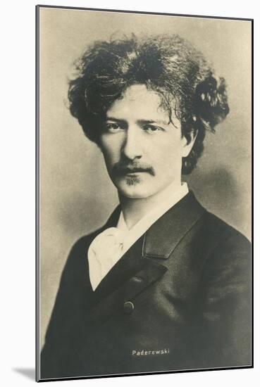 Photo of Ignacy Jan Paderewski-null-Mounted Art Print