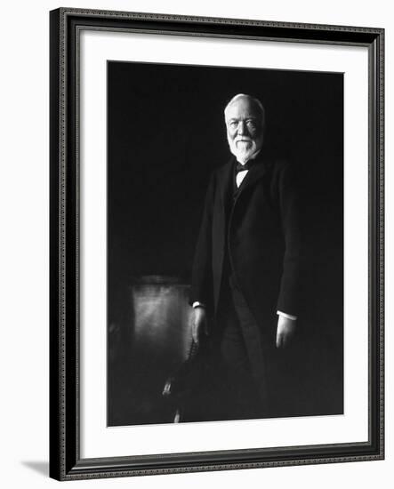 Photo of Industrialist Andrew Carnegie-Stocktrek Images-Framed Photographic Print