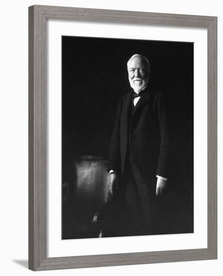 Photo of Industrialist Andrew Carnegie-Stocktrek Images-Framed Photographic Print