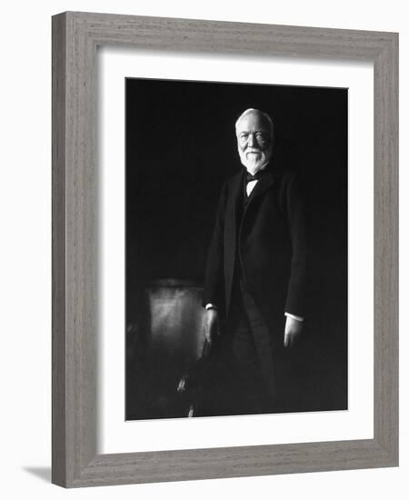 Photo of Industrialist Andrew Carnegie-Stocktrek Images-Framed Photographic Print