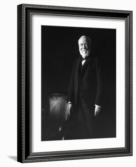 Photo of Industrialist Andrew Carnegie-Stocktrek Images-Framed Photographic Print