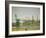 Photo Taken from Window of a Train Showing Industrial Waterfront Scene-Walker Evans-Framed Photographic Print