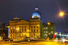 Indiana State Capitol Building-photo ua-Photographic Print