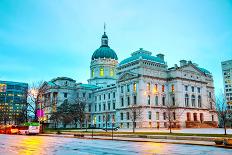 Indiana State Capitol Building-photo ua-Photographic Print