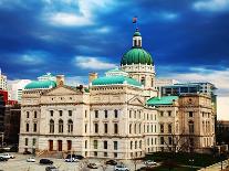 Indiana State Capitol Building-photo ua-Framed Photographic Print