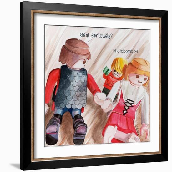 Photobomb 2-Jennifer Redstreake Geary-Framed Premium Giclee Print