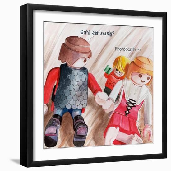 Photobomb 2-Jennifer Redstreake Geary-Framed Premium Giclee Print