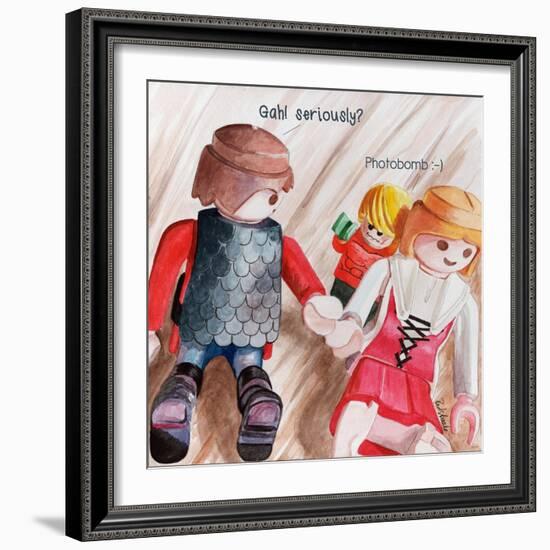 Photobomb 2-Jennifer Redstreake Geary-Framed Premium Giclee Print