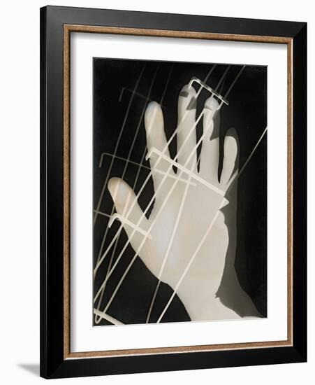 Photogram, 1926-Laszlo Moholy-Nagy-Framed Giclee Print