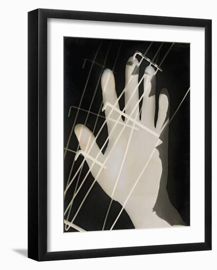 Photogram, 1926-Laszlo Moholy-Nagy-Framed Giclee Print